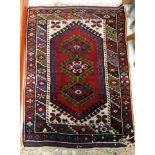 A Caucasian rug,