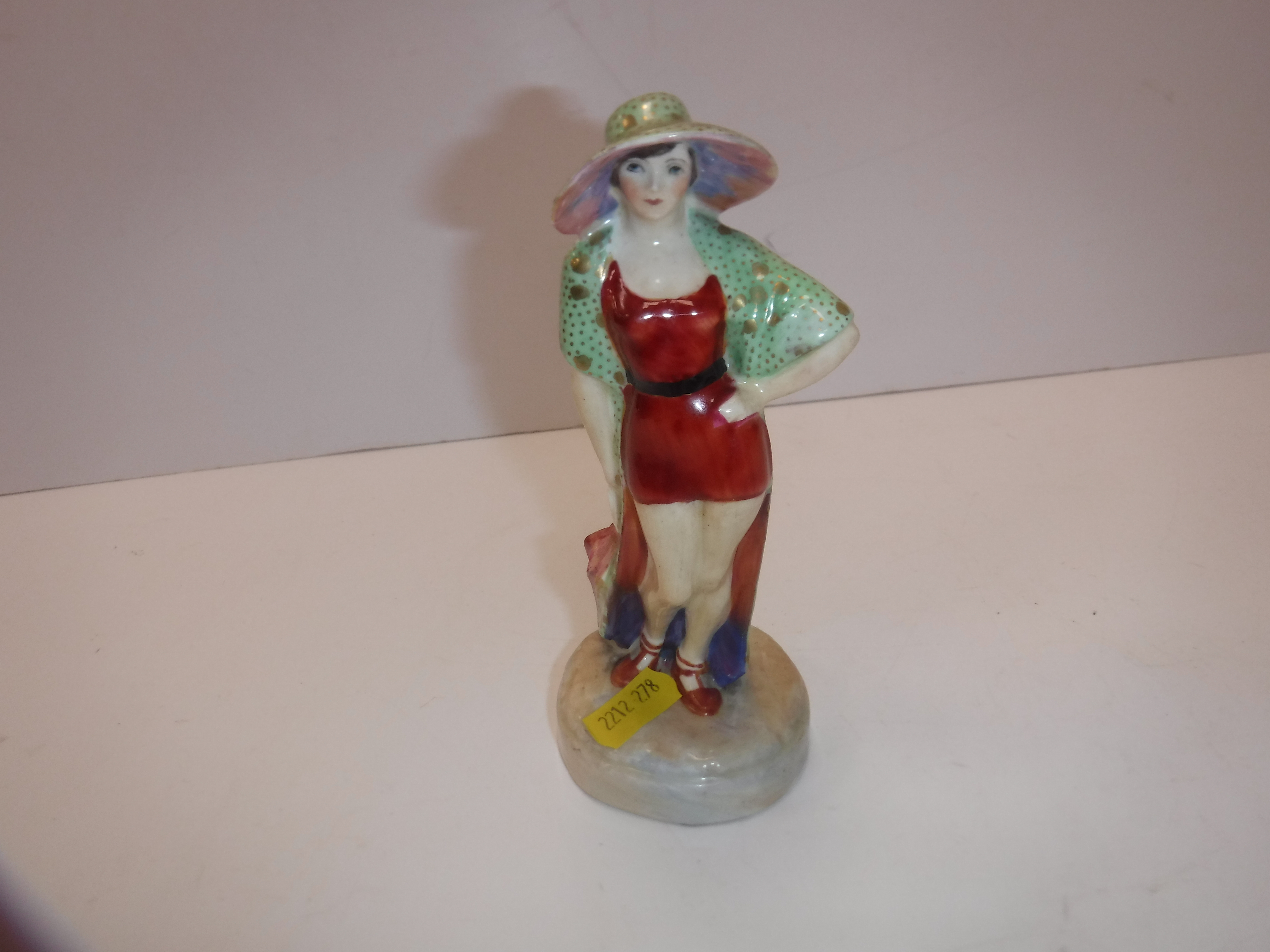 A collection of various china wares to include a Plant Tuscan China "Bathing Belle" figure (No. - Image 7 of 38