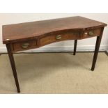 A 19th Century mahogany writing table,