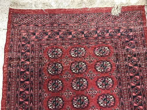 A Bokhara rug, - Image 9 of 9