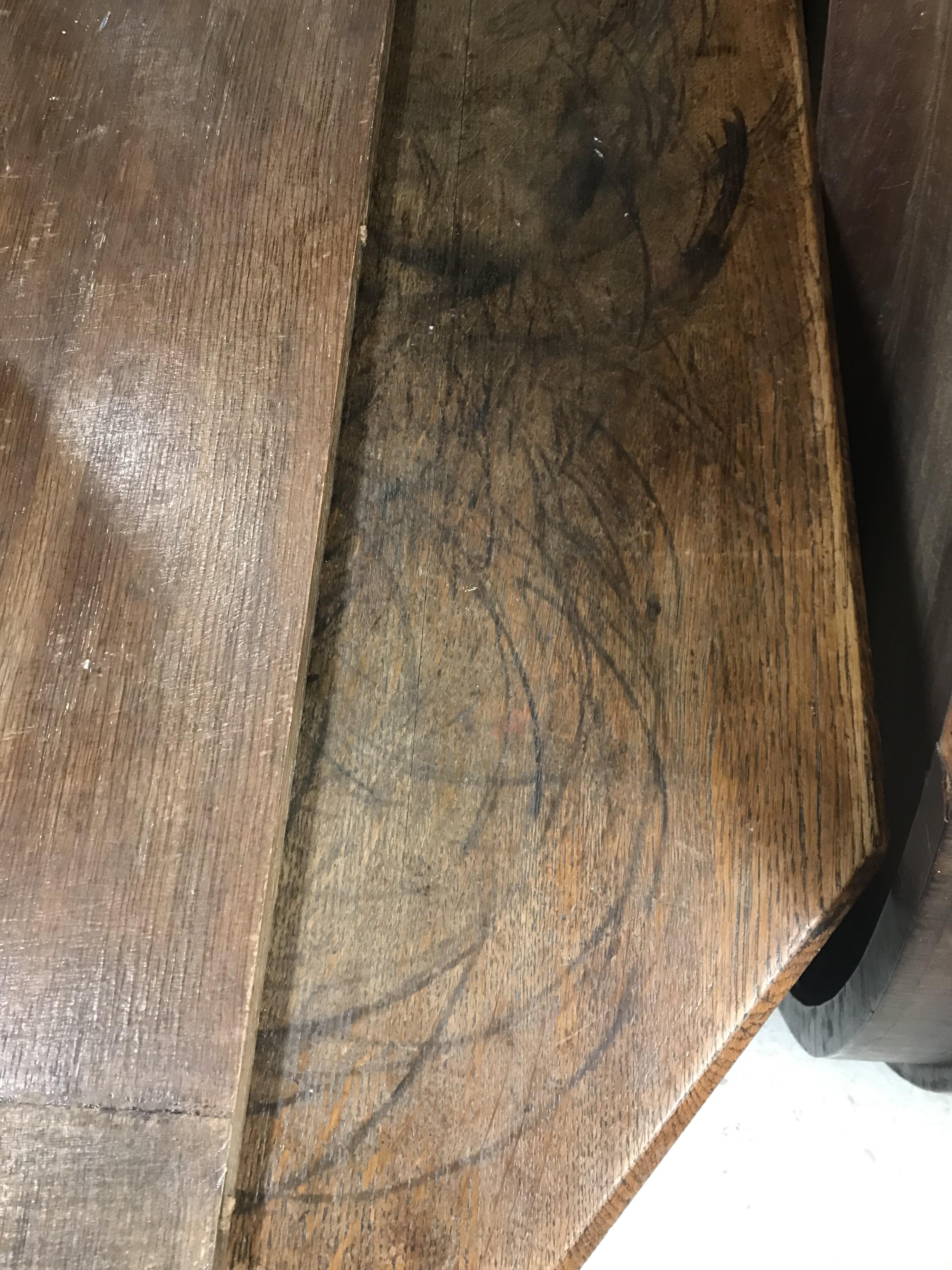 A Victorian oak extending dining table, - Image 30 of 41