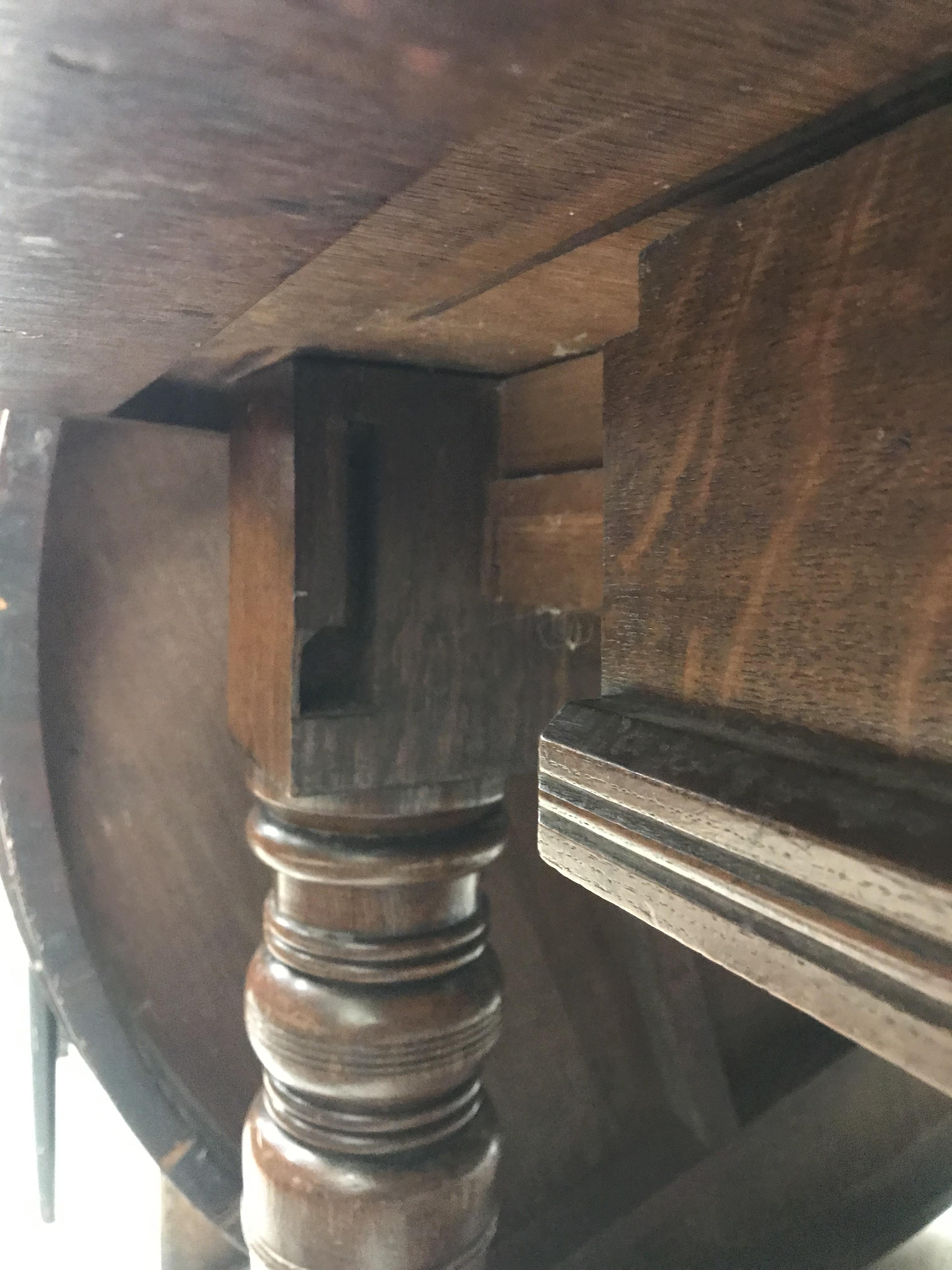 A Victorian oak extending dining table, - Image 10 of 41