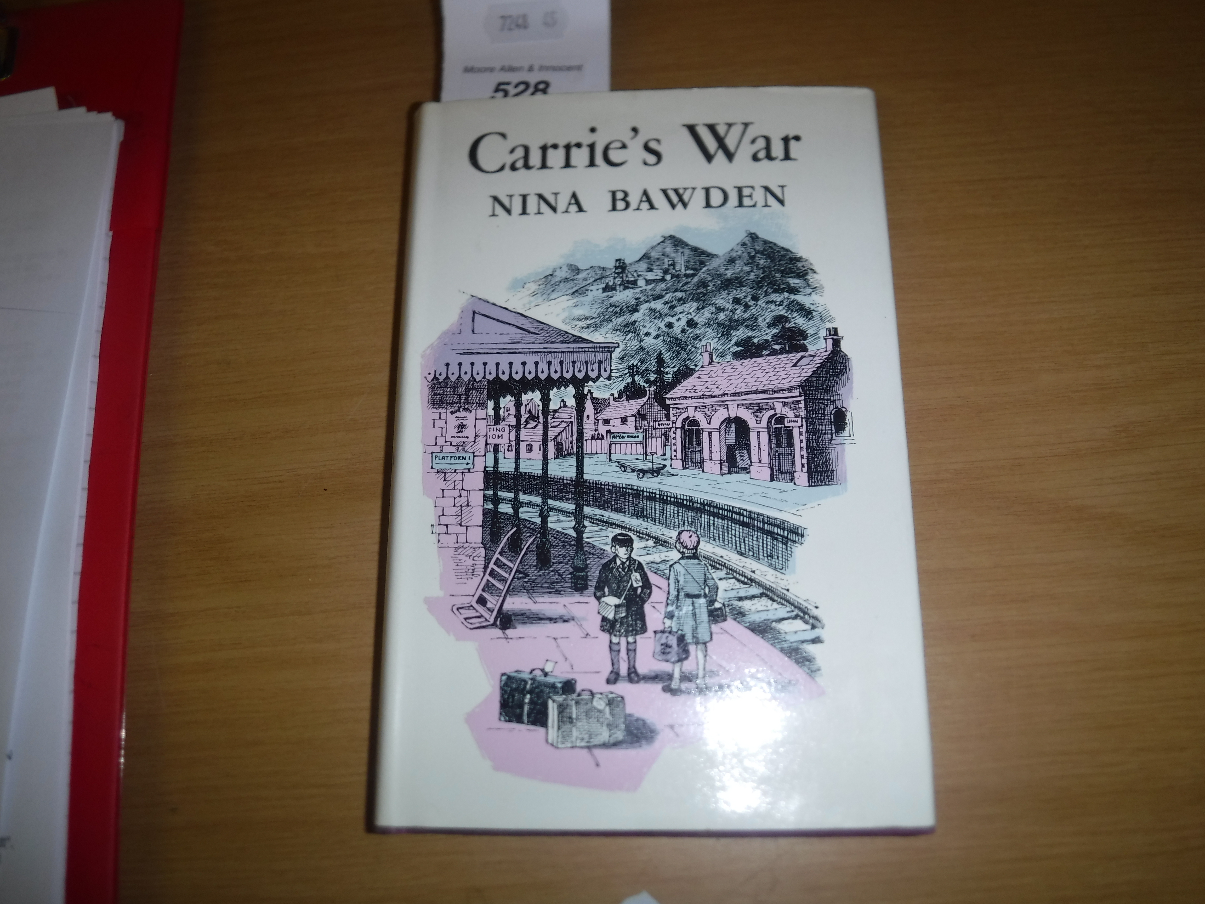 NINA BAWDEN "Carrie's War" illustrated by Faith Jaques, first edition 1973, signed by the author, - Image 5 of 12