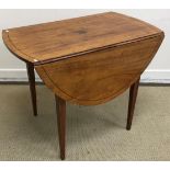 A Regency mahogany drop-leaf Pembroke table,