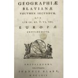 JOHANNES BLAEU "Geographiae Blavianae Vo