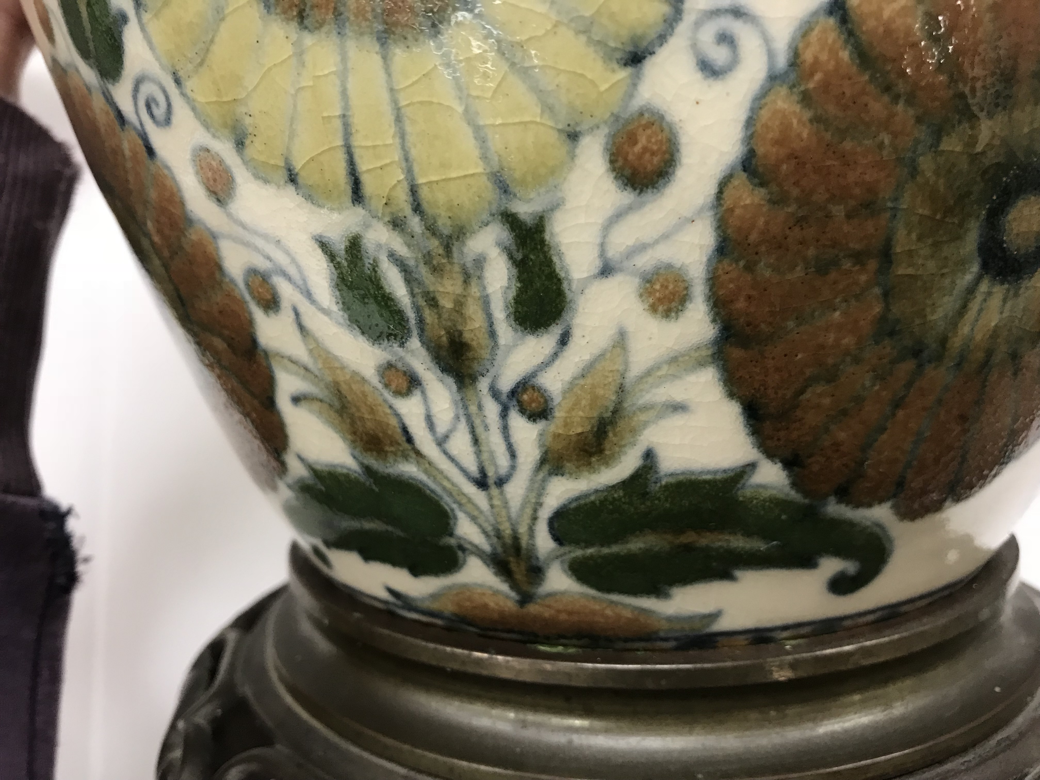 A circa 1900 Zsolany Pecs pottery wear v - Image 35 of 37