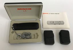 A Minox LX "Spy" camera