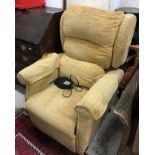 A Seminar Components (UK) Ltd "Harmony" electric reclining armchair model HY2206-50 (130 kg lift