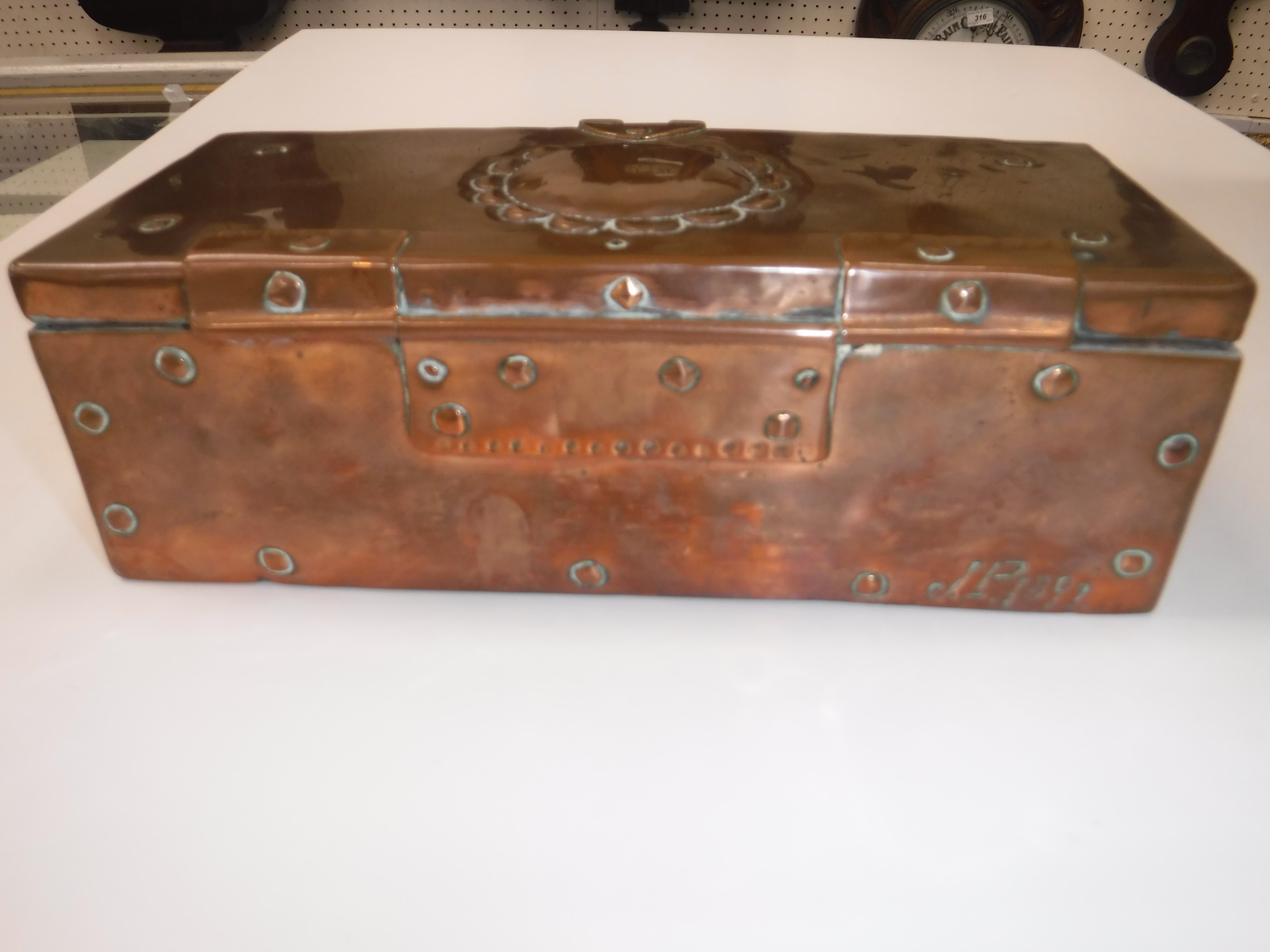 A Newlyn School copper box by John Pearson, - Image 11 of 16