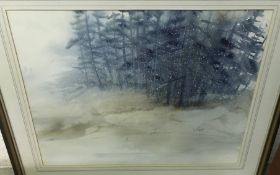 MARJORIE PIGOTT (1904-1990) "Winter wood