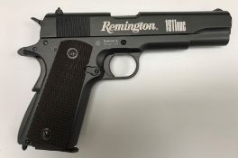 A Remington 1911RAC .177 BB air pistol