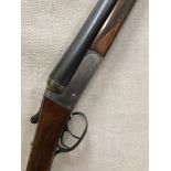 A Spanish "Master" twelve bore shotgun, double barrel, side by side, box lock, non-ejector (No.