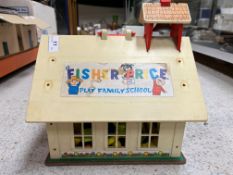 A Lundby two section dolls house and col