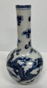 A 19th Century Chinese blue and white va