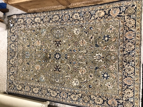 A vintage Caucasian rug, the central pan - Image 12 of 16