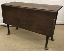 A 19th Century mahogany single drop leaf