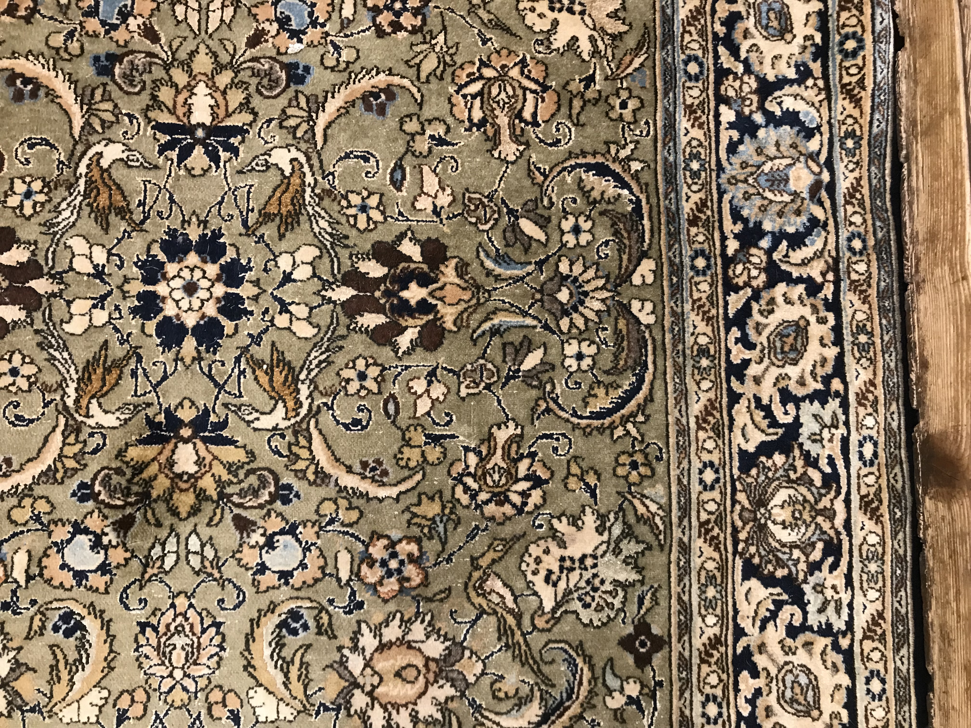 A vintage Caucasian rug, the central pan - Image 5 of 16