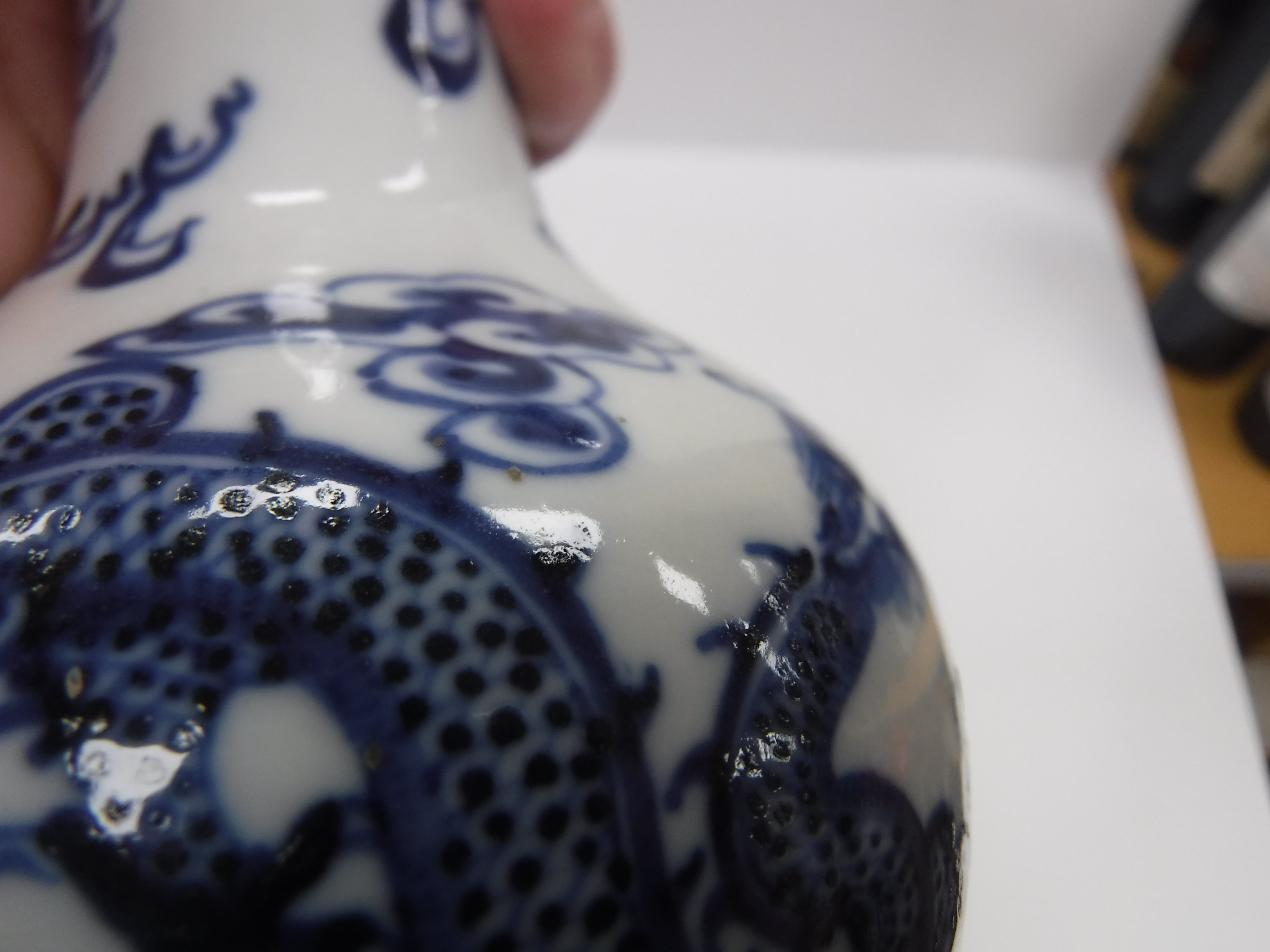 A 19th Century Chinese blue and white va - Image 16 of 16