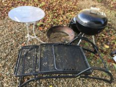 A collection of garden wares comprising