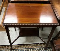 A Victorian mahogany drop-leaf Pembroke