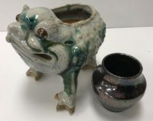 A 19th Century Chinese Shiwan Pottery gr