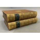 Macaulay, The History of England, 1886 edition, two volumes, full calf with gilt tooling