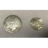 Henry VI groat and Edward I penny Bristol Mint