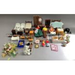 A good selection of doll's house furniture