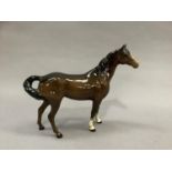 A Beswick horse, 21.5cm