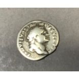 Roman - Vespasian (69-79A.D) Denarius