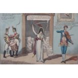 AFTER CHARLES WILLIAMS (act.1797-1830) York Commission Warehouse: Clark & Company satirical cartoon,