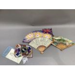 Royalty: to include fans and documents related to Coronations, including a paper folding fan