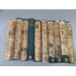 A set of Arthur Ransom's Swallows and Amazons and other titles by the author, c.1940s, published