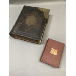 A Welsh bible, printed in the Welsh language by Jones and Jones, Hammer Street, Porth,