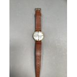 A Swissam gentleman's wrist watch c.1970 in rolled gold case, manual 17 jewelled lever movement,