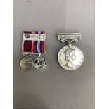 Army long service and good conduct medal Elizabeth II bar 'Regular Army' to LT. D. R. Andrew Lan. R.