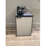 Indelb caravan fridge 1224 volt with compressor 38cm wide x 37cm deep x 53cm high together with a