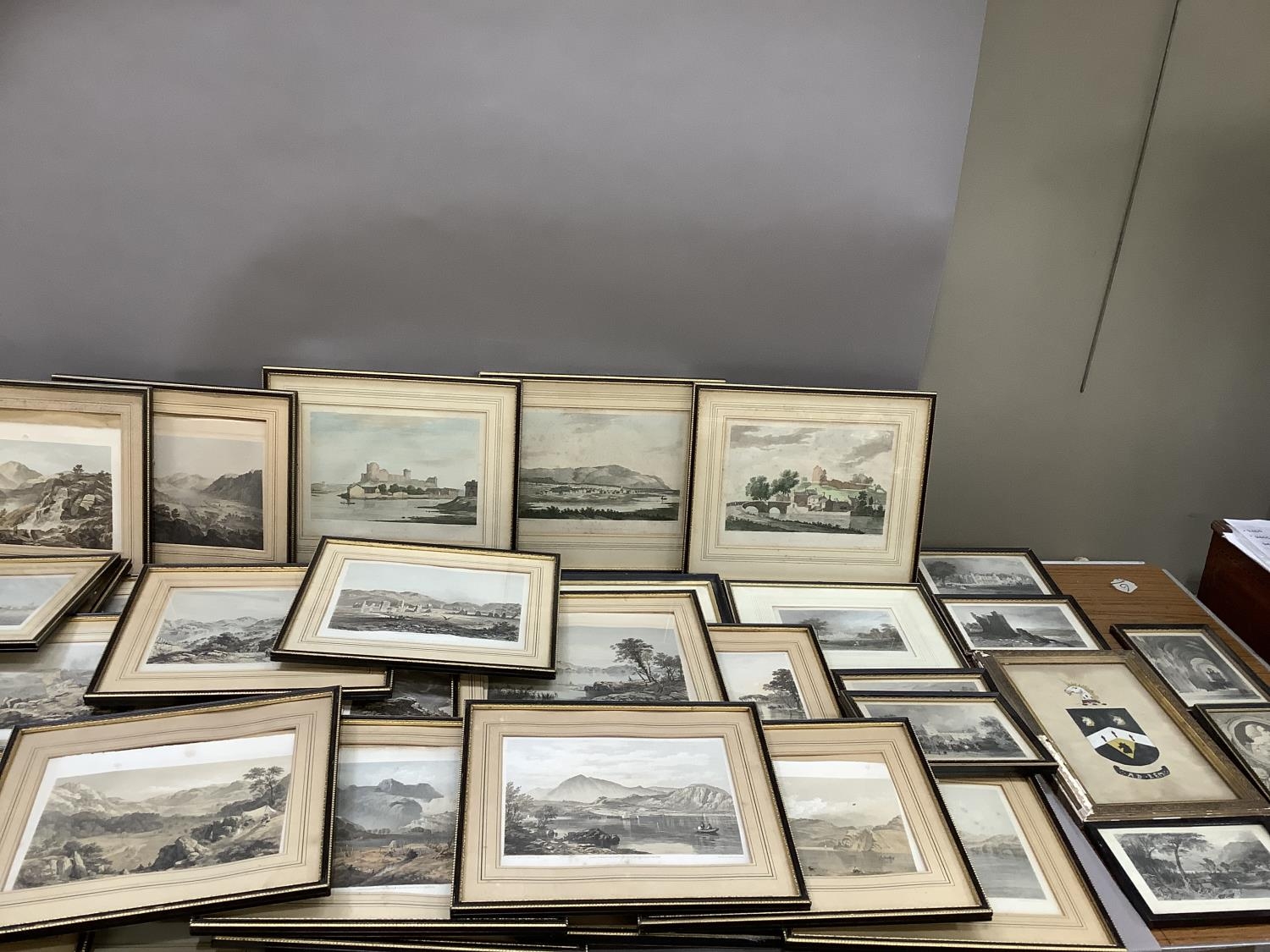 A set of 24 coloured lithographs of the Lake District by Picken after J R Pyne published 1859 by Day - Image 3 of 6