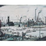 ARR By and after Laurence Stephen Lowry (1886-1976), An Industrial Town, colour lithograph, signed