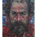ARR William Henry Fisher, British, Mid 20th century, self portrait, head and shoulders, oil on