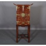A Chinese style drinks cabinet by Maitland & Glascoe, London & Seoul, Makers of Fine Furniture,