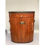 A rosewood dressing chest, with lift up lid revealing triple mirror, drawer to centre, the two doors