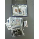 A quantity of cigarette cards including sporting events and stars, Senior Service and others by