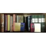 A quantity of mainly Folio Society books including The Source of the Nile, Richard Burton in slip