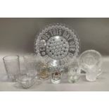 Victorian and later Royal commemorative ware including etched glasses for Victoria's diamond