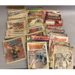 An extensive collection of vintage comics from predominately the 1980's, to include Eagle, Beano,