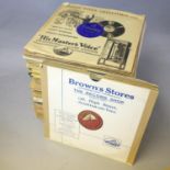 A quantity of 78rpm 12” concerto and symphonic recordings, including The London Philharmonic