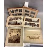 Canada Tour c.1914, an album of photographs including on board the passenger ship, the streets of
