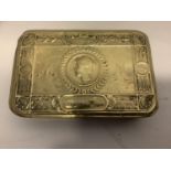 A First World War Princess Mary brass gift tin for Christmas 1914