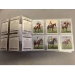 Cigarette cards: seven sets, Wills Racehorses and Jockeys (40), Morris Captain Blood (25), Morris